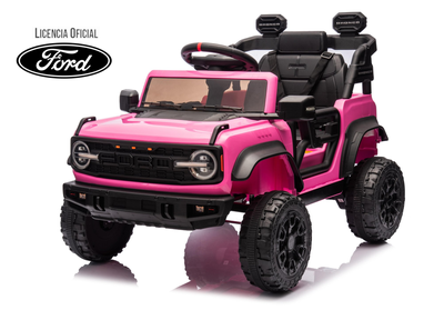FORD BRONCO RAPTOR 12V ROSADO