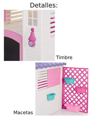 Imagen 2 del producto CASA DE JUEGOS CON JARDINERA