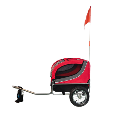 Imagen 2 del producto CARRITO BABY TRAILER PARA PETS ROJO