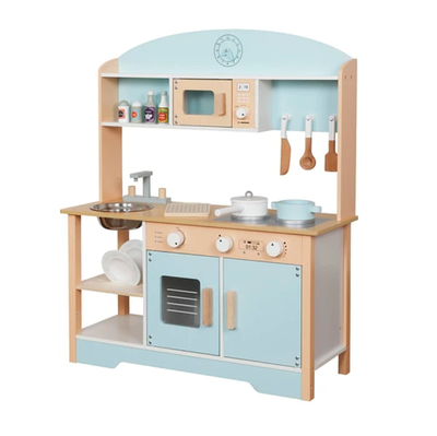 COCINA MONTESSORI CELESTE+ACCESORIOS