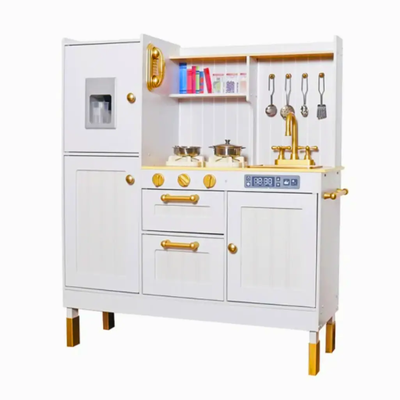 Imagen 1 del producto COCINA BLANCA DORADA TOP CHEF