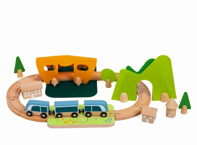 Imagen 2 del producto JUEGO DIDACTICO PISTA DE TREN FELIZ