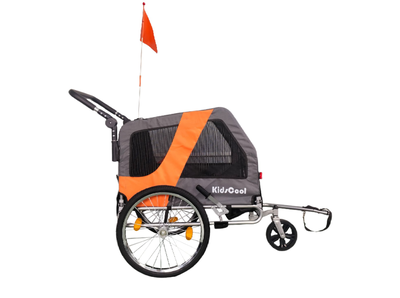 Imagen 2 del producto CARRITO JOGGER BABY TRAILER SINGLE GRIS