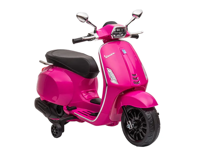 MOTO VESPA SPRINT RACING 12V4.5AH ROSADA