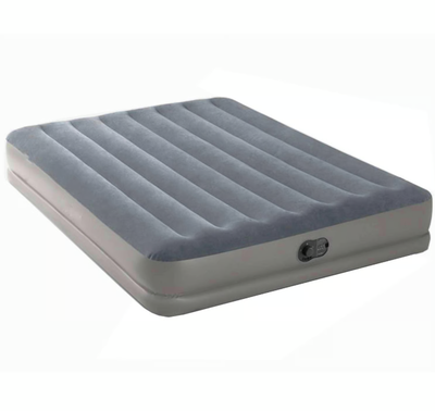 CAMA INFLABLE ELECTRICA GRIS USB 2 PL