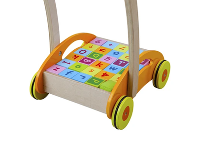 Imagen 2 del producto CAMINADOR DE MADERA CON BLOCKS KIDSCOOL