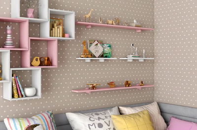 REPISAS KIDS 40 ROSADO PACK x2