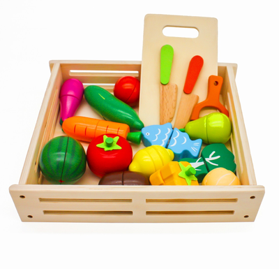 FRUTAS Y VERDURAS DIDACTICO MONTESSORI