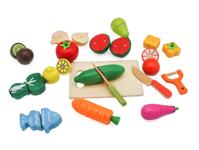 Imagen 2 del producto FRUTAS Y VERDURAS DIDACTICO MONTESSORI