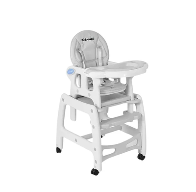 SILLA DE COMER NEW GRIS CLARO 3 EN 1