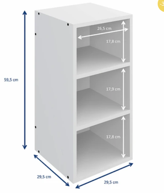 Imagen 2 del producto REPISA MOV 1007/BLANC