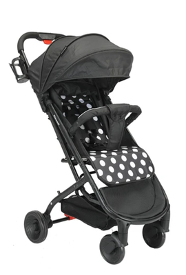 Imagen 2 del producto COCHE ULTRA COMPACTO AZUL PUNTOS BLANCOS