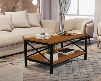 Imagen 2 del producto MESA DE CENTRO INDUSTRIAL CARAMELO 