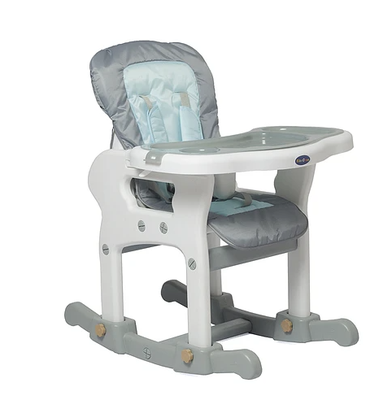 Imagen 2 del producto SILLA DE COMER 3 EN 1 GRIS AZUL