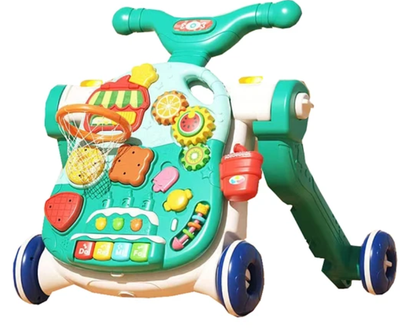 CAMINADOR MULTIFUNCION 4 EN 1 VERDE