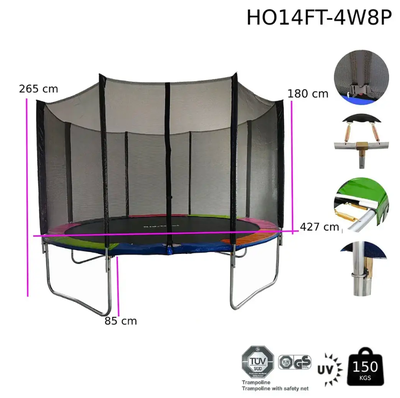 Imagen 2 del producto CAMA ELASTICA RAINBOW 14 PIES 