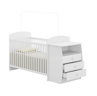 Imagen 2 del producto CUNA COMODA P/COLCHON 1,3X0,6X0,12 BLANCO