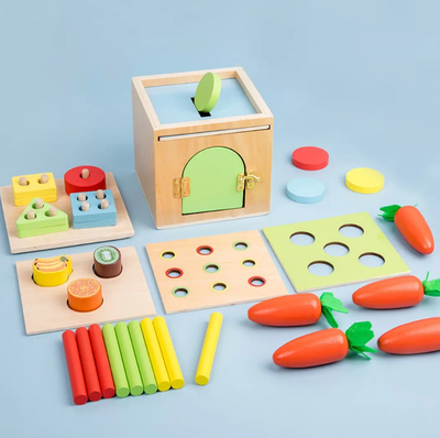 Imagen 2 del producto DIDACTICO 6 EN 1 MADERA MONTESSORI