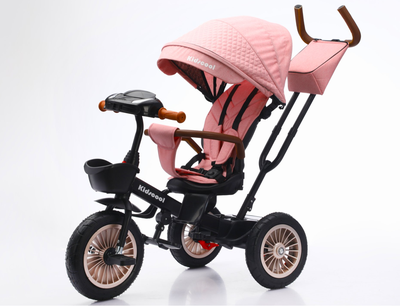 TRICICLO MULTIFUNCION 360 ROSADO