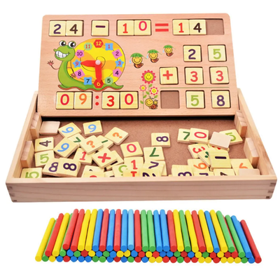 DIDÁCTICO CAJA APRENDIZAJE MONTESSORI