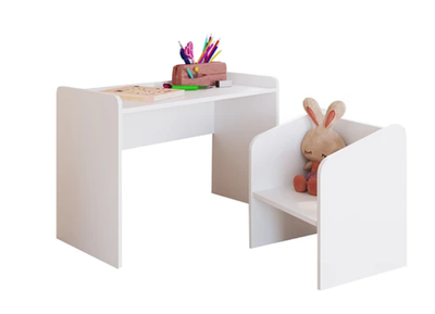 Imagen 2 del producto MESA CON SILLA MONTESSORI BLANCO
