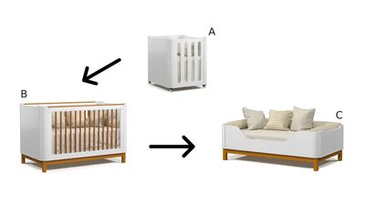 Imagen 2 del producto Cuna Flow Laqueada Eco Wood Blanca