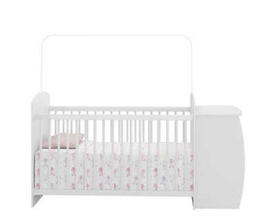 Imagen 2 del producto Cuna Con Comoda Bambini Rosada