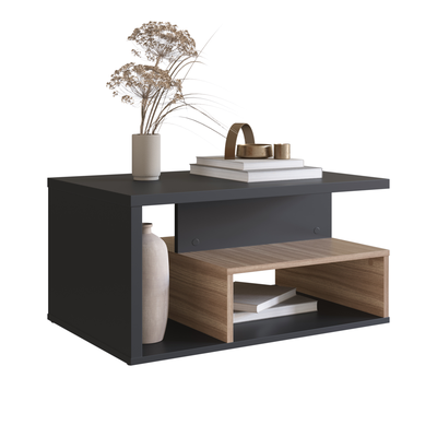 Imagen 2 del producto MESA DE CENTRO NEGRO CASTAÑO LINEA EMOVELL