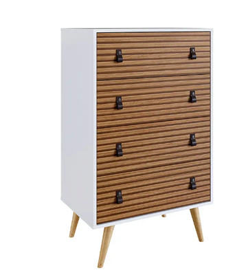 COMODA AMBER 4 CAJONES BLANC