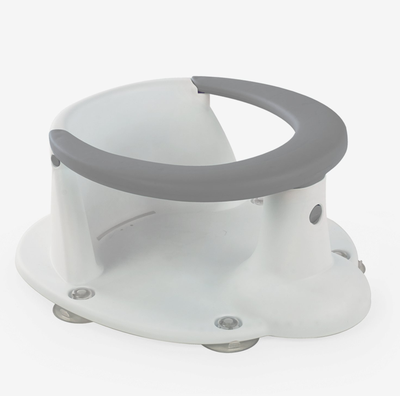 ASIENTO DE INODORO DE BEBE GRIS