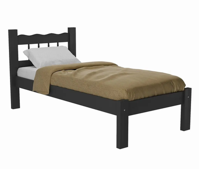 Imagen 2 del producto CAMA 1 PLAZA BERLIN NEGRO