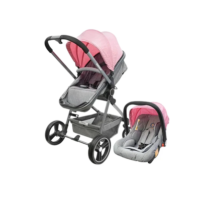 COCHE CUNA CITY TRAVEL ROSA