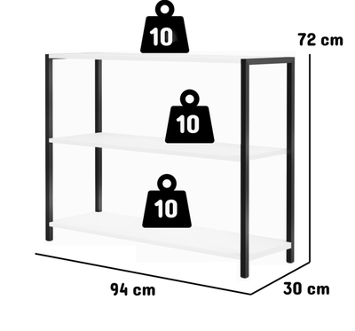 Imagen 2 del producto ESTANTE ORG NEW YORK BLANCO 