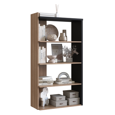 Imagen 2 del producto ESTANTE 4 ESPACOS CASTAÑO NEGRO SENSE EMOVELL