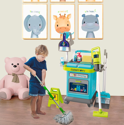 Imagen 2 del producto JUEGO CARRO DE LIMPIEZA KIDS 