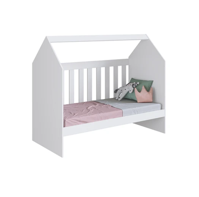 Imagen 2 del producto CUNA CASITA 60 MONTESSORI BLANCA