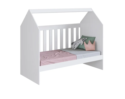 Imagen 2 del producto Cuna Casita 60 Montessori Blanca