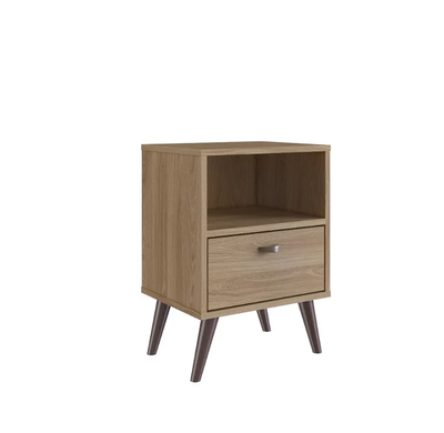 Imagen 1 del producto VELADOR HONEY CON CAJÓN CAFE