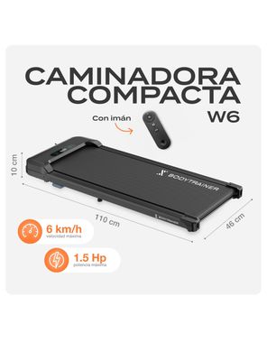 Imagen 2 del producto Caminadora Eléctrica Compacta W6 Bodytrainer
