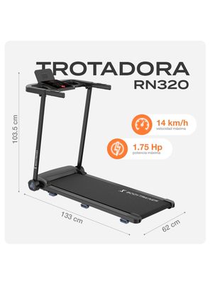 Imagen 2 del producto Trotadora Eléctrica Plegable RN320 Bodytrainer