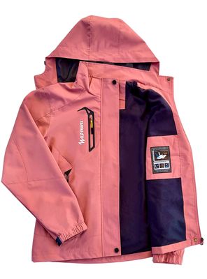 Imagen 2 del producto Chaqueta Corta Viento Impermeable Premium Wild Travel Mujer