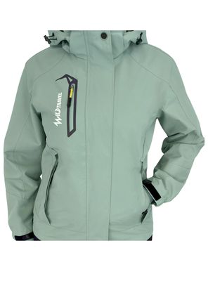 Chaqueta Corta Viento Impermeable Premium WildTravel Mujer