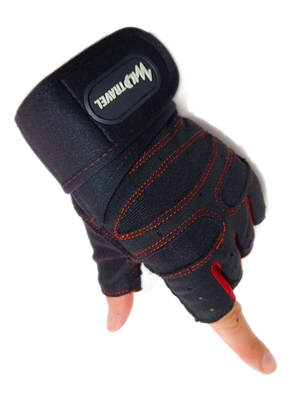 Imagen 2 del producto Guantes de gimnasio, Ejercicio, Levantamiento de Pesas y Entrenamiento