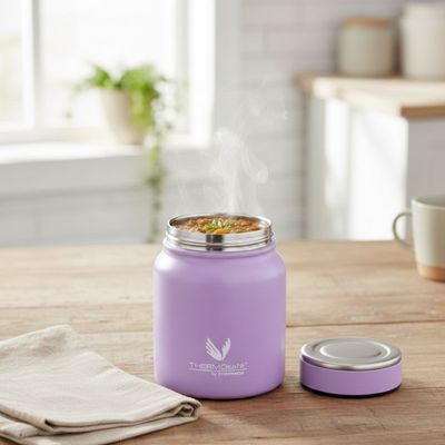 Imagen 2 del producto Termo De Comida Acero Inoxidable Jam Morado 500ml Thermos