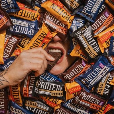 Imagen 2 del producto Barra Mini Chocolate Wild Protein 30gx24ud