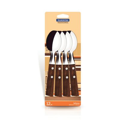 Set Cuchara Tramontina Tradicional Madera X12un / Superstore
