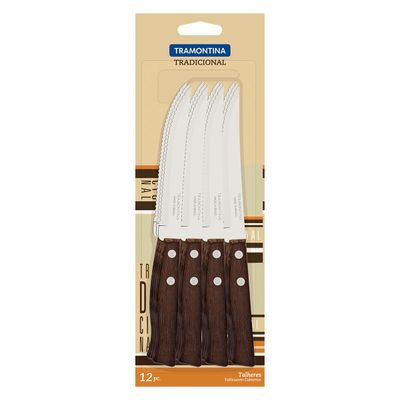 Pack 12 Cuchillos Tramontina Asado 5 Pulgadas / Superstore