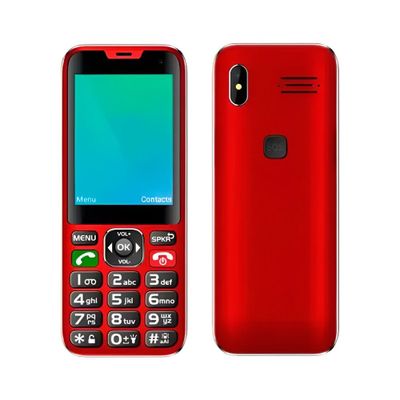 Imagen 2 del producto Telefono Celular Senior 4G Adulto Mayor TL487 Rojo