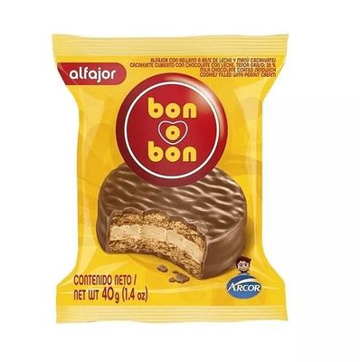 Imagen 2 del producto Pack 80 Alfajores Bon Bon Blanco / Leche