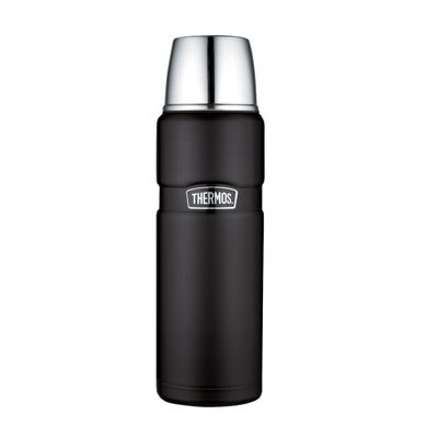 Termo Liquido Thermos King 470ml Acero inoxidable Negro